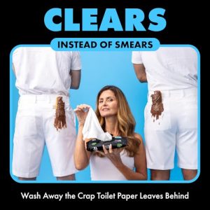 DUDE Wipes Flushable Wipes – Unscented, Septic Safe