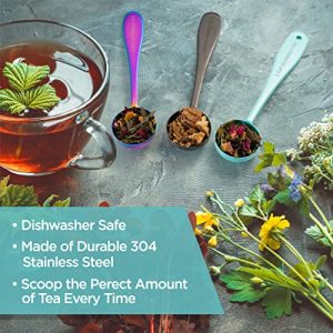 Iridescent Loose Leaf Tea Spoon – Perfect One Cup Measure