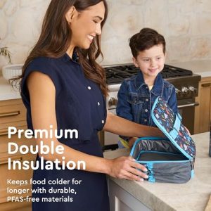 Bentgo Kids Lunch Bag – Dinosaur, Insulated, Reusable