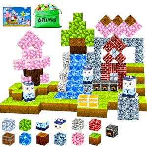 ABVSAB Magnetic Blocks: STEM Learning Tiles for Kids