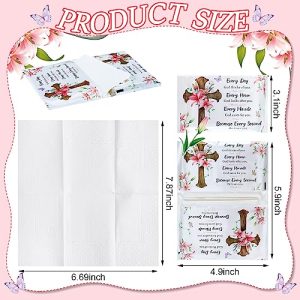 PerKoop 100 Travel Tissues – 3-Ply Bible Cross