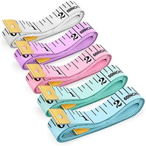 iBayam 5-Pack Soft Measuring Tape for Body & Sewing