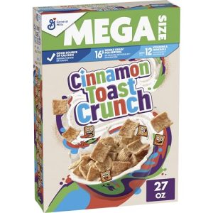 Cinnamon Toast Crunch Cereal: Crispy Cinnamon Mega Size