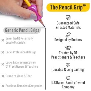 Original Pencil Grips 6-Pack – Improve Handwriting for All Ages
