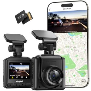 Avylet 2K Front Dash Cam with WiFi & Parking Monitor