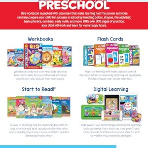 School Zone Big Preschool Workbook: ABCs, Math, Phonics