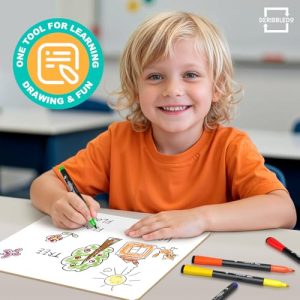 Scribbledo Mini Dry Erase Whiteboard 9×12 – Portable & Reusable