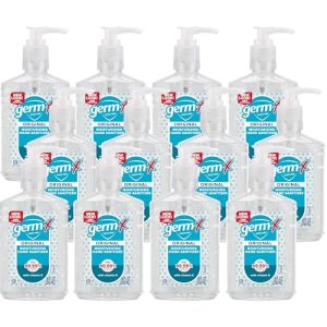 Germ-X Hand Sanitizer with Vitamin E - 12 Pack
