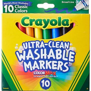 Crayola Ultraclean Broadline Washable Markers 2-Pack