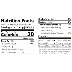 Silk Unsweetened Almond Milk – Dairy-Free, Vegan (6-Pack)