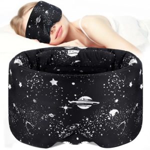 LOVE EYE Ice Silk Sleep Mask - Side Sleeper Friendly