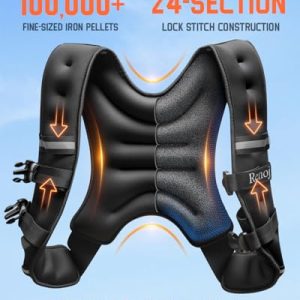 Renoj Adjustable Weighted Vest for Fitness & Training