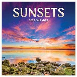 TF PUBLISHING 2025 Sunsets Monthly Wall Calendar