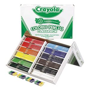 Crayola Colored Pencils Classpack – 240 Count Bulk