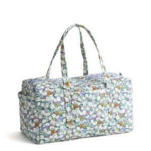 Vera Bradley Peanuts Pals Large Cotton Duffel Bag