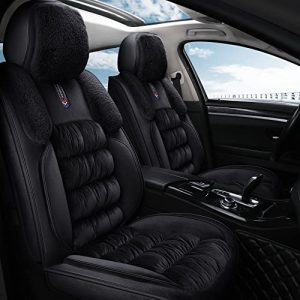 Fuzzy Plush Car Seat Covers - Warm Winter Protector