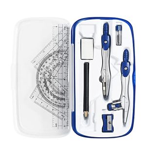 Vobou 10-Piece Math Geometry Kit - Student Essentials