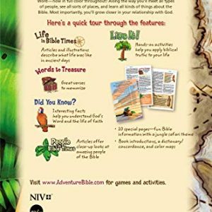NIV Adventure Bible: Full Color Kids’ Hardcover
