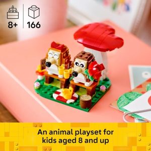 LEGO Hedgehog Picnic Date Building Toy Set (40711)