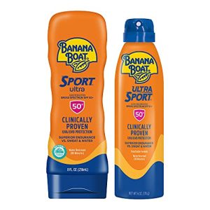 Banana Boat Sport Ultra SPF 50 Sunscreen Lotion & Spray Twin Pack