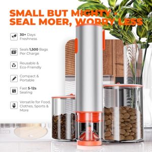 Handheld Food Vacuum Sealer Kit – Multi-Purpose Kitchen Tool