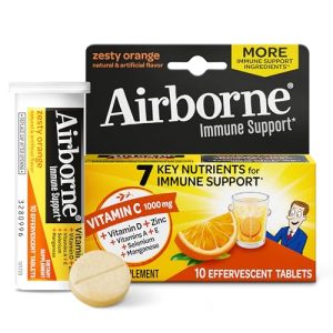 Airborne 1000mg Vitamin C Effervescent Tablets - Immune Support