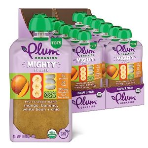 Plum Organics Toddler Food Pouch – Mighty Builder Organic