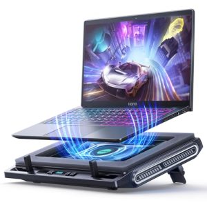 llano V10 Gaming Laptop Cooler with 3500RPM Turbofan