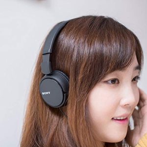 Sony ZX Series Wired On-Ear Headphones – Black MDR-ZX110