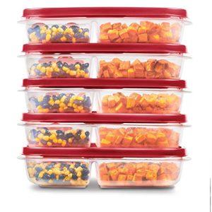 Rubbermaid EasyFindLids 5.1-Cup Meal Prep Container
