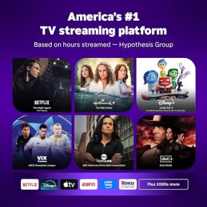 Roku Streaming Stick 4K: HDR, Dolby Vision & Voice Remote