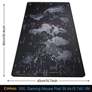 Cmhoo XXL Professional Gaming Mouse Mat – Map