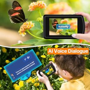 AI Digital Camera for Kids & Teens – WiFi, Dual Lens