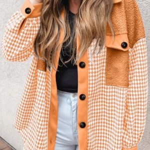 SHEWIN Women’s Plaid Flannel Shacket – Casual Fall Jacket 2025