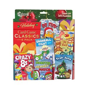 Kids’ Classic Card Games 6-Pack: Family Fun Set