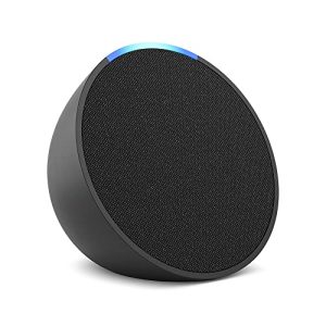 Amazon Echo Pop: Compact Alexa Smart Speaker (Charcoal)