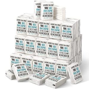 Fuutreo 120 Motivational Pocket Tissues - Bulk 3-Ply