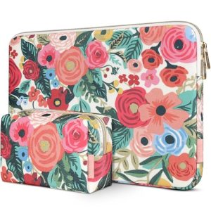 DOMISO 17.3 Inch Water-Resistant Laptop Sleeve - Rose