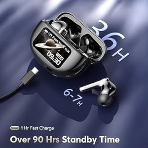 NUPLEA AI Translator Earbuds: 144 Languages, ANC