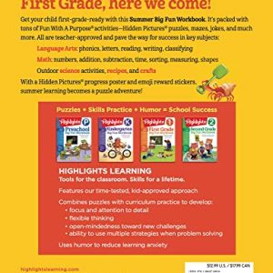 Summer Big Fun Workbook: Bridging Grades K to 1