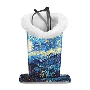 Fintie Plush Lined Eyeglasses Holder – Starry Night
