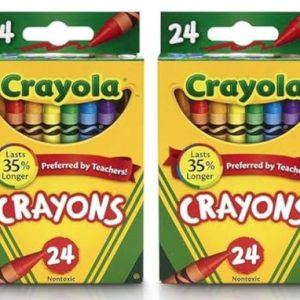 975 Supply 24-Count Classic Kids Crayons for School