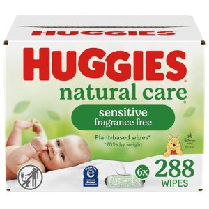 Huggies Natural Care Sensitive Baby Wipes – Unscented