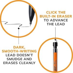 BIC Xtra Smooth 0.7mm Mechanical Pencils 40-Count
