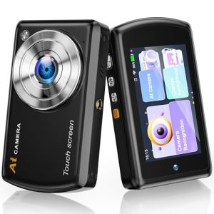 AI Digital Camera for Kids & Teens – WiFi, Dual Lens