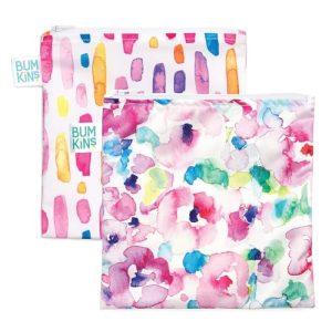 Reusable Sandwich & Snack Bags - Food-Safe & Washable
