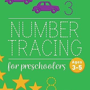 Number Tracing Book for Preschoolers: Ages 3-5 Practice