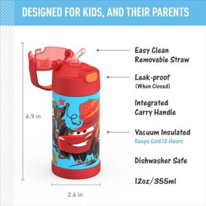 THERMOS FUNTAINER 12oz Kids Water Bottle – Cars Design