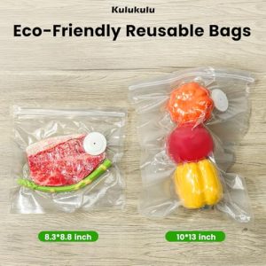 Kulukulu 30 Reusable Vacuum Seal Bags (Medium & Big)
