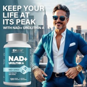 EMAW NAD+ Supplement 1500mg – Anti-Aging & Brain Boost